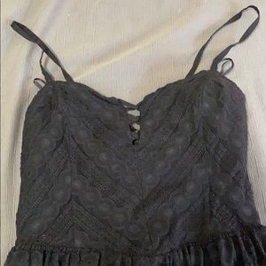 Fit and Flare back sundress